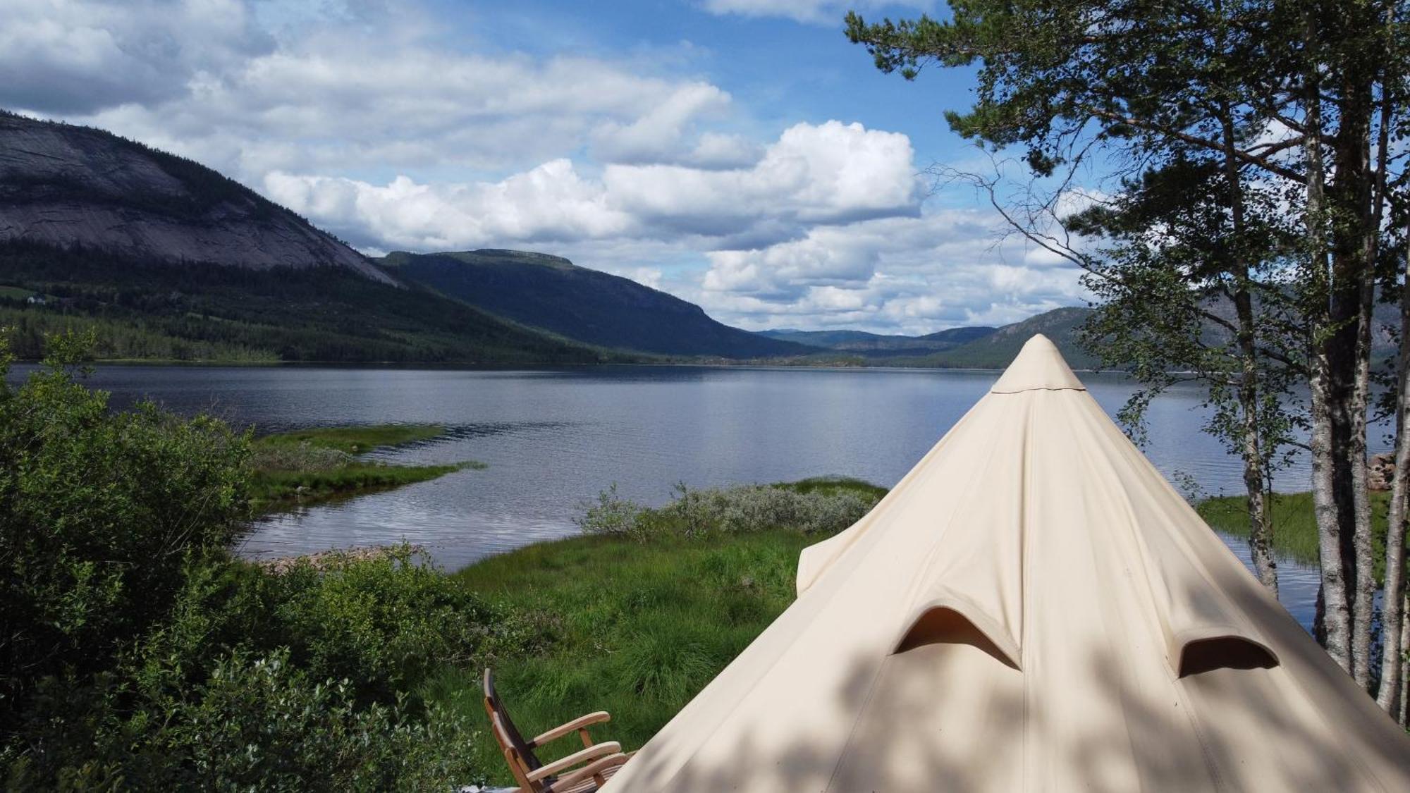 Fossumsanden Camping Og Hytter Fyresdal Dış mekan fotoğraf
