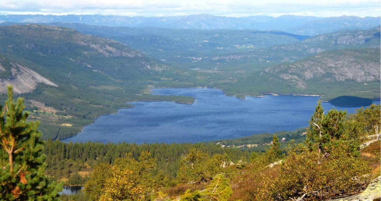 Fossumsanden Camping Og Hytter Fyresdal Dış mekan fotoğraf